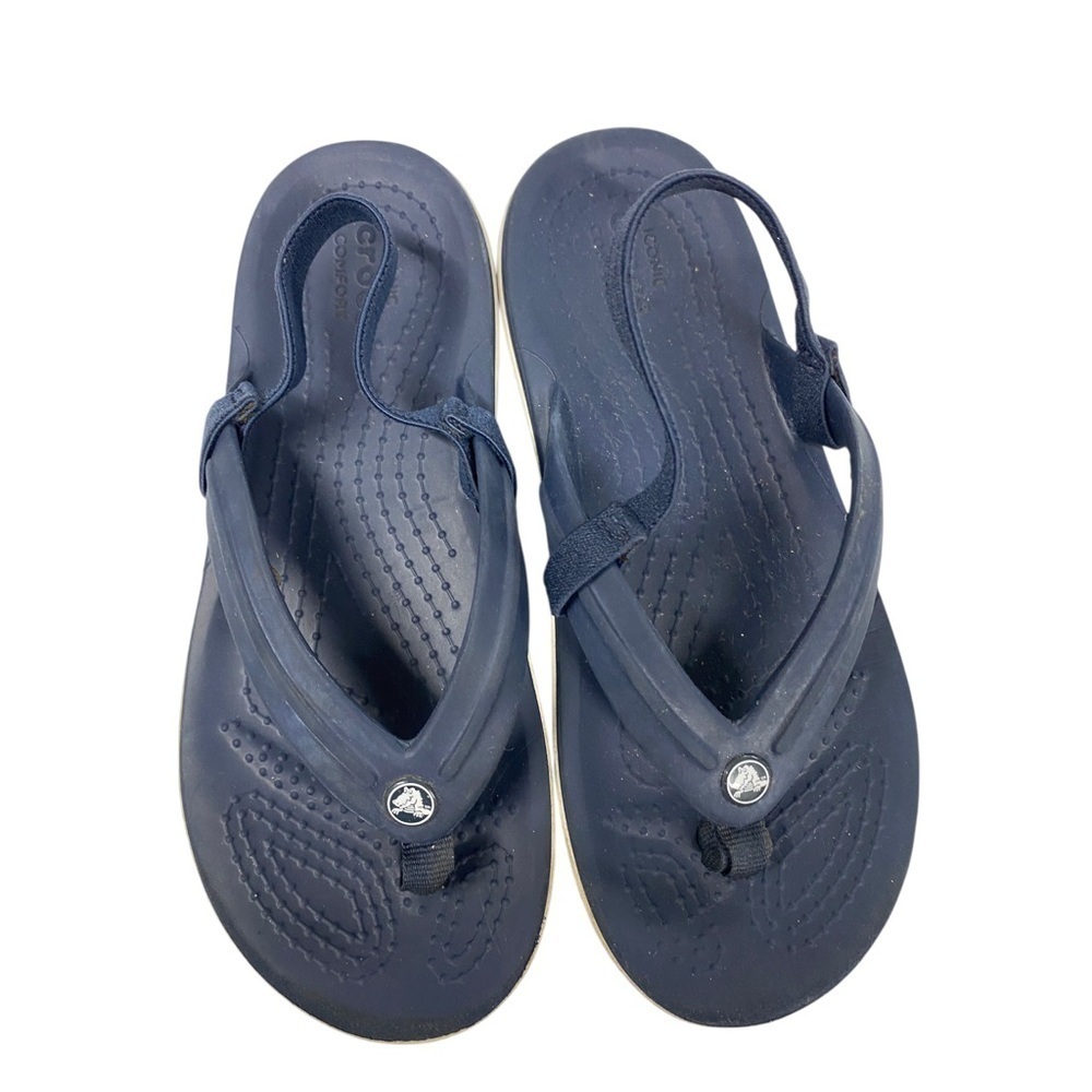 CROCS kids Blue Sandals with Molded Construction‎ and Ventilation size 13
